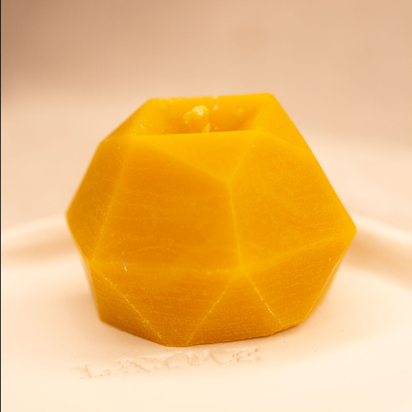 Beeswax candle