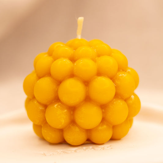 Beeswax candle