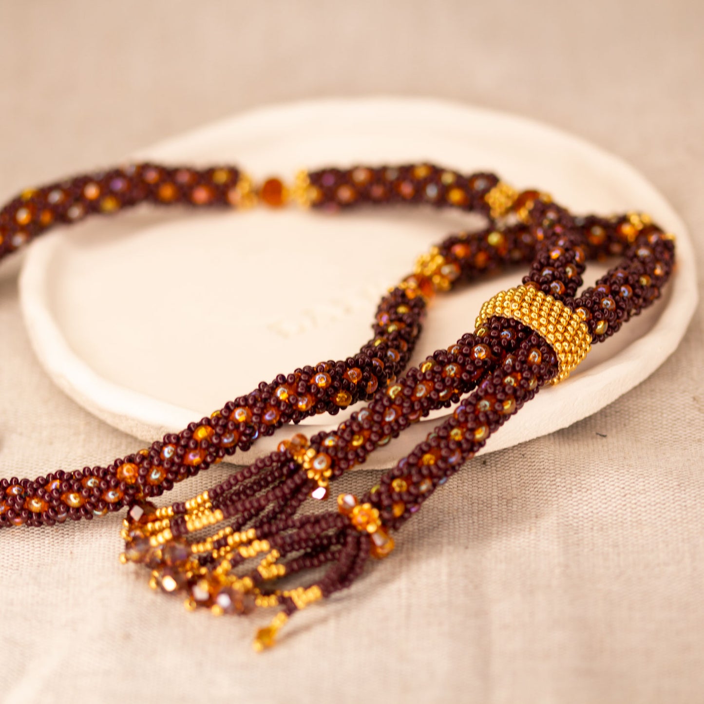 Beaded necklace