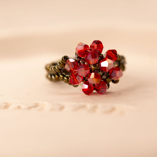 Beaded ring