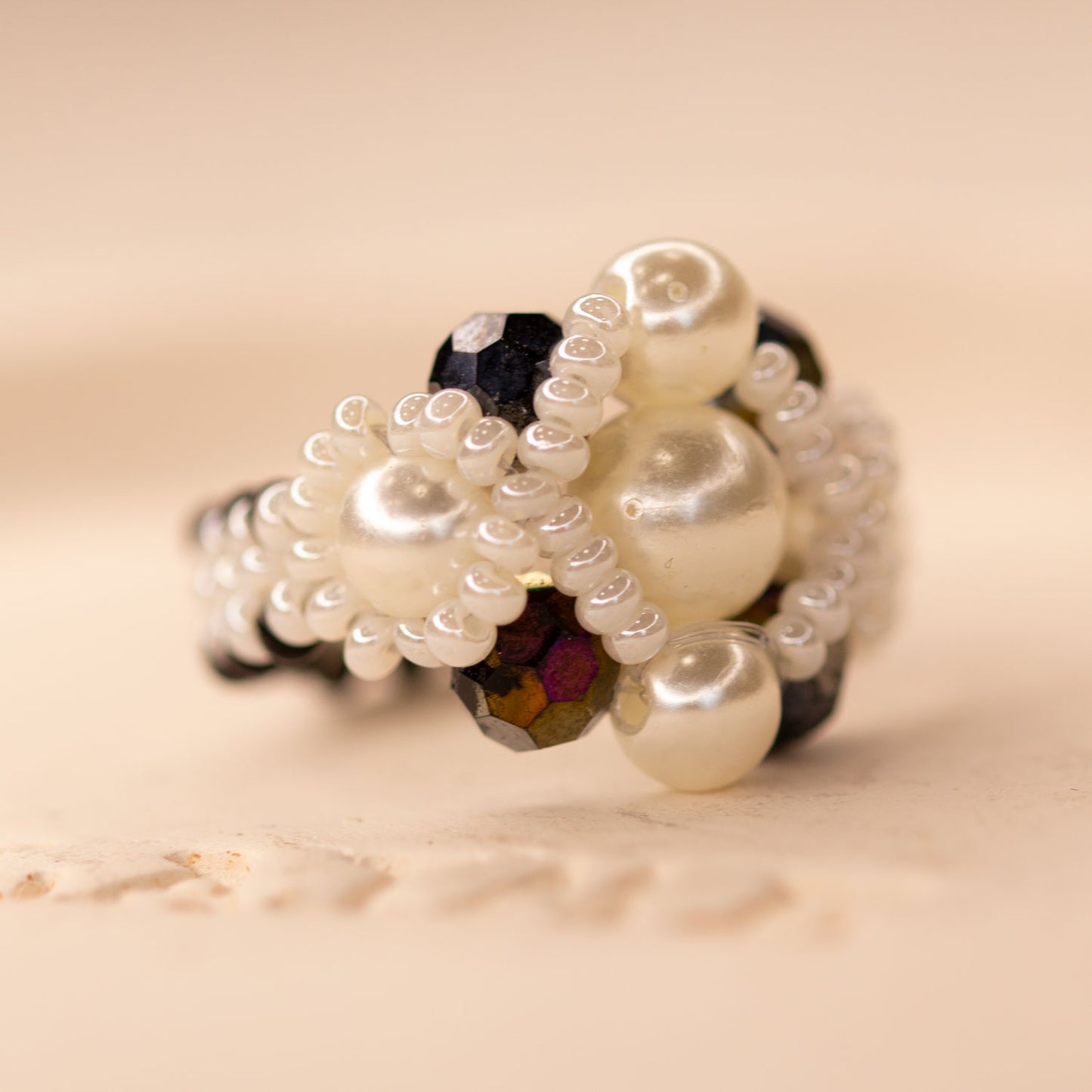 Beaded ring