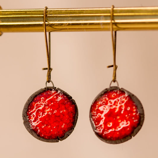 Ceramic earrings