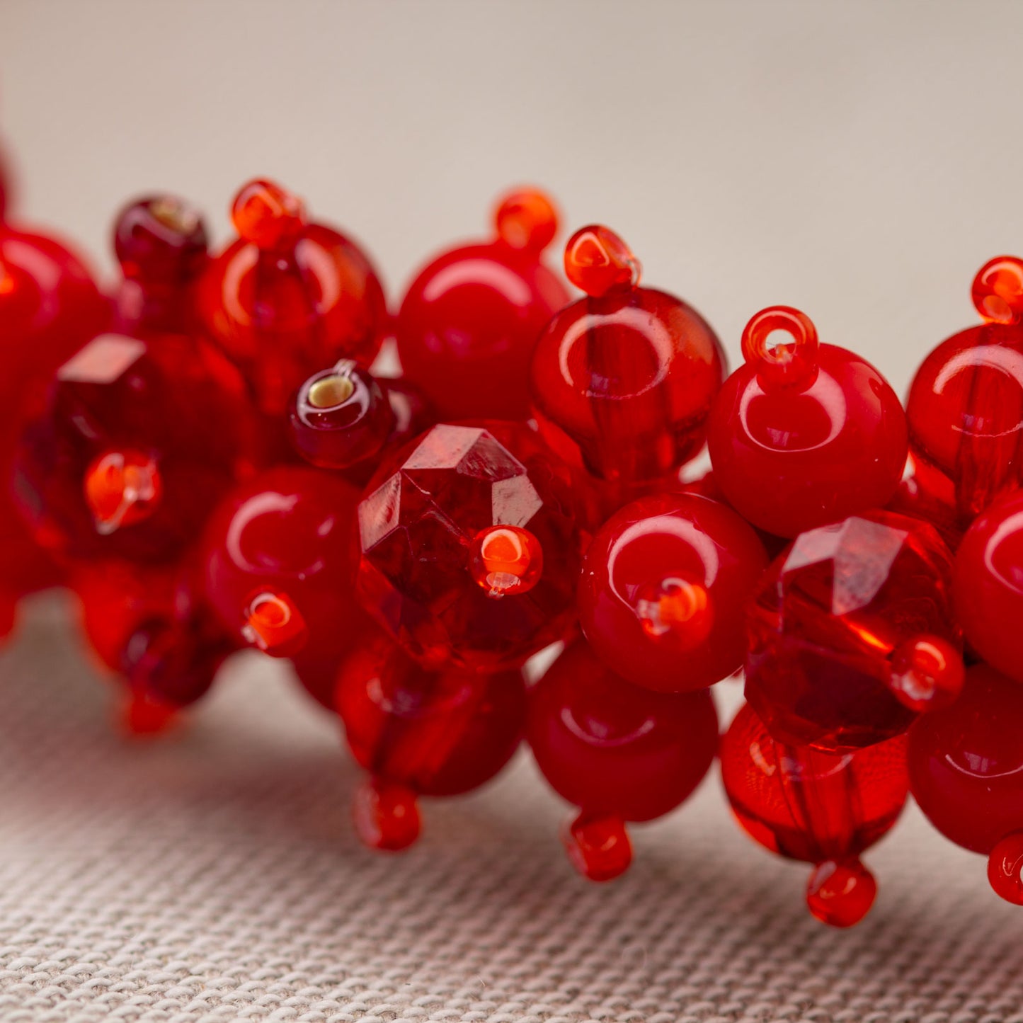 Beaded hair band