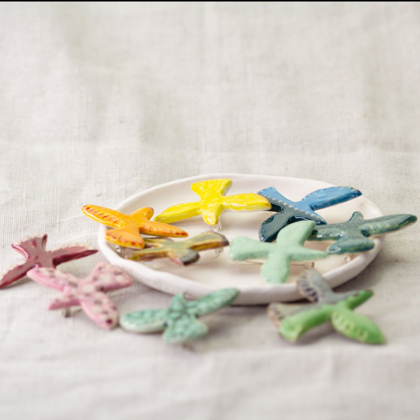 Ceramic Brooches Bird