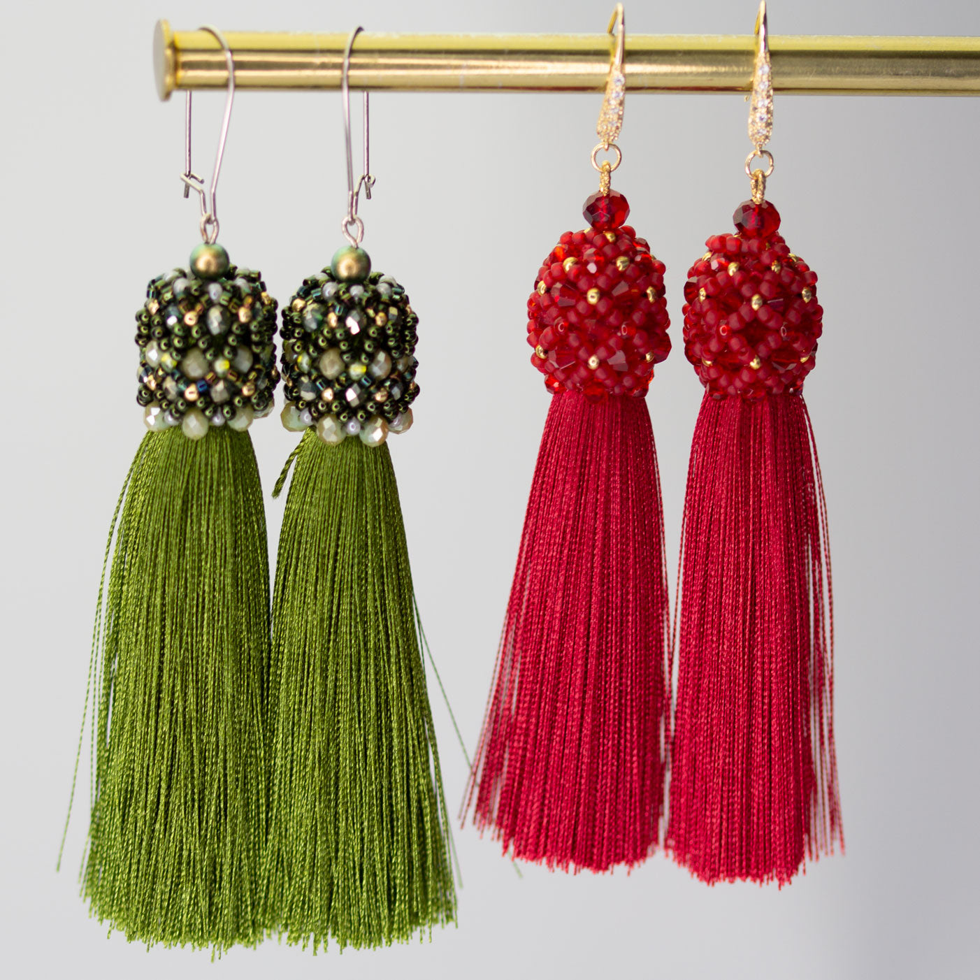 Beaded earrings