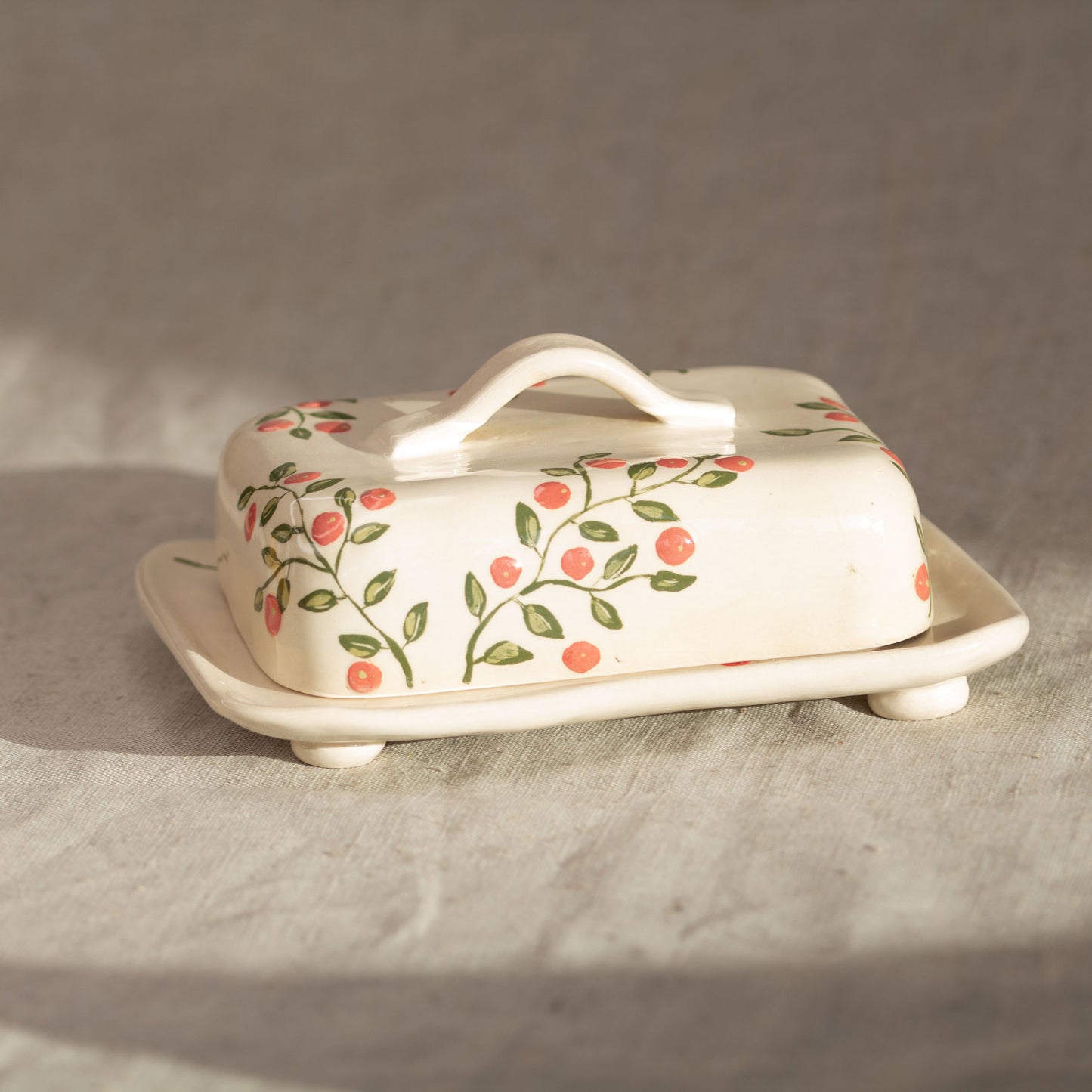 Ceramic butter dish