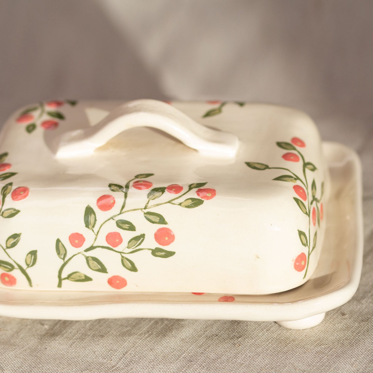 Ceramic butter dish