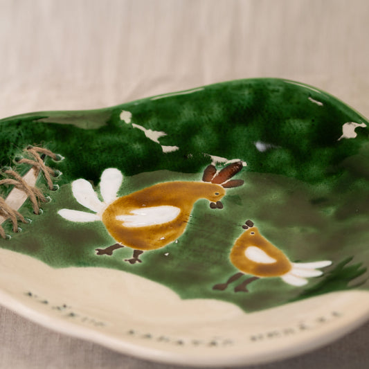 Ceramic plate