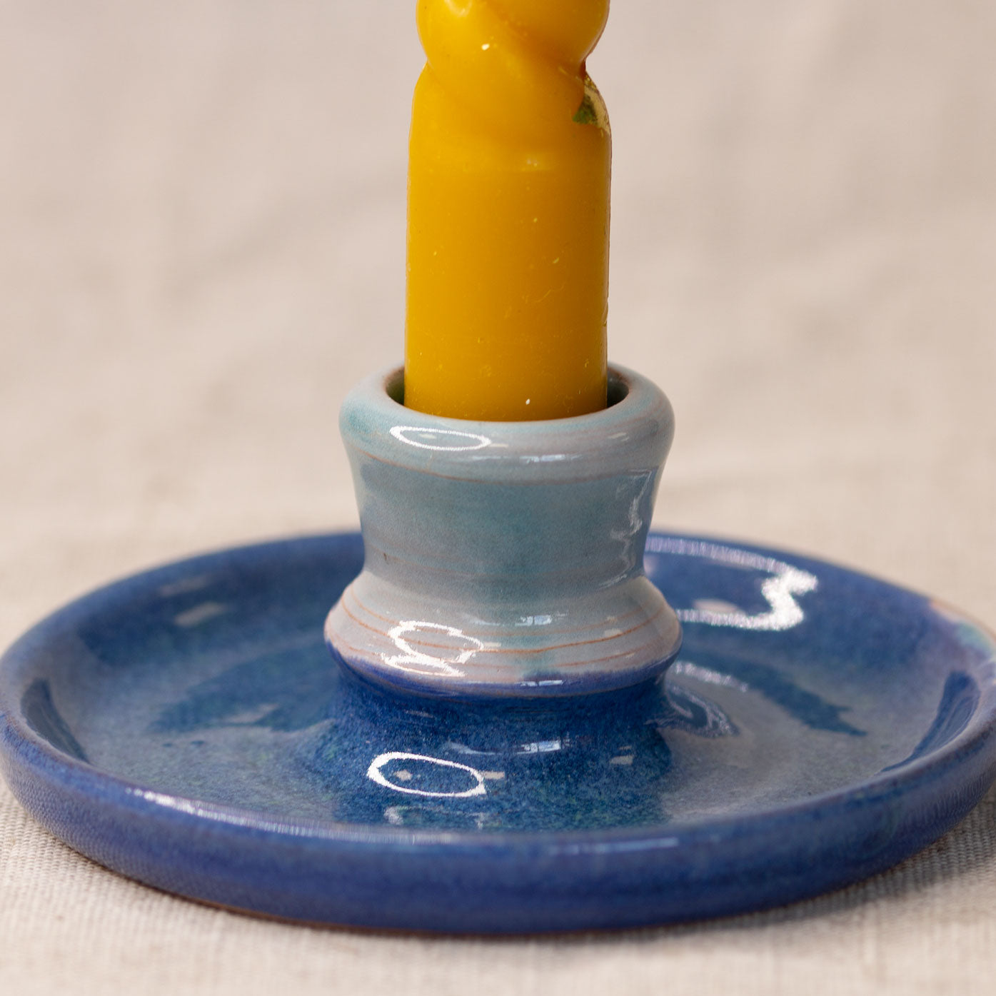 Ceramic candle holder